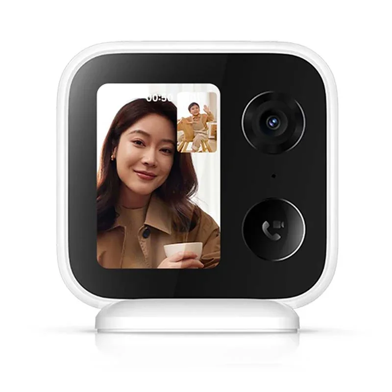 XIAOMI Smart Camera Video Call Edition，3.5 - Inch Large Screen，4MP 2.5K，Home Security Baby Monitor，Chinese Version With Adapter