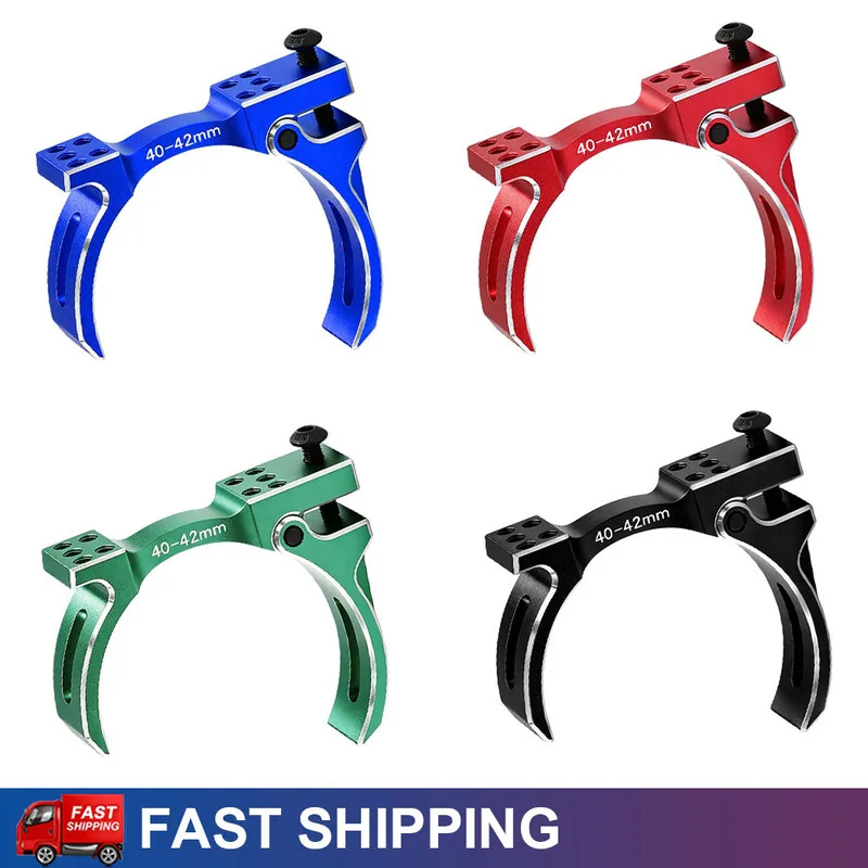 40-42mm Metal RC Motor Cooling Fan Holder Heatsink Holder  for 4268 4274 4068 4076 4082 RC Car Upgrade Parts