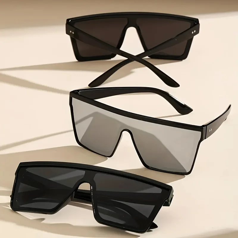 2-4PCS Übergroßen rahmen einteiliges Goggle Männer Frau Sonnenbrille Innen Zubehör Schutz Gears Anti Glare auto Fahren Gläser – Detail 11