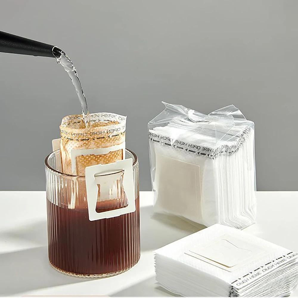 Filtro de Café Descartável com Abas Laterais, 150 Unidades, Papel Alimentício Sem Sabor para Coador