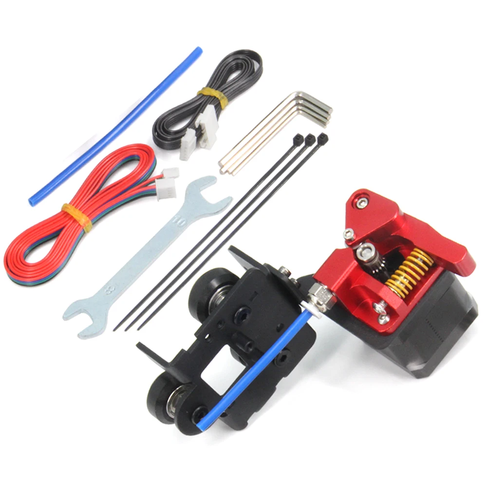 

Direct Drive Upgrade Support Aluminum Plate with 3pcs Pulleys with Dual Gear Extruder with Stepper Motor Kit Only for Ender3 NEO