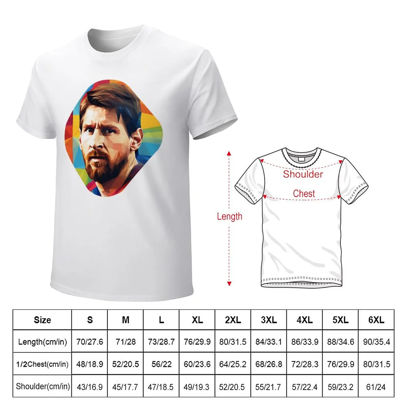 Top Tee Gráfico Engraçado e Alto Grau, CELEBRAÇÃO, Lionel e Andrés E Messi e Argentina No.10, CABRA Caricatura 65, Fitness