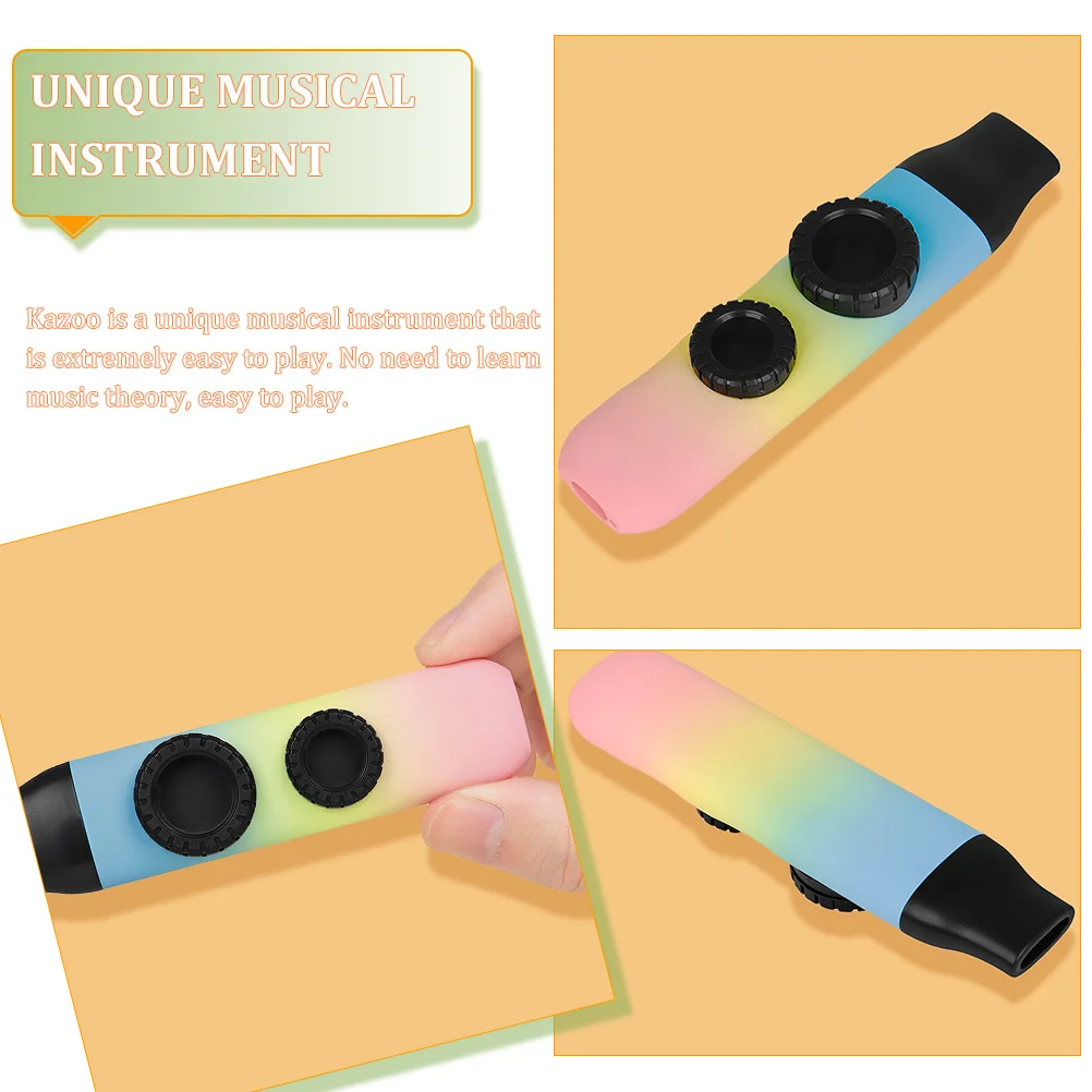

Kazoo Kazoos for Portable Double Hole Design Musical Instrument Instruments