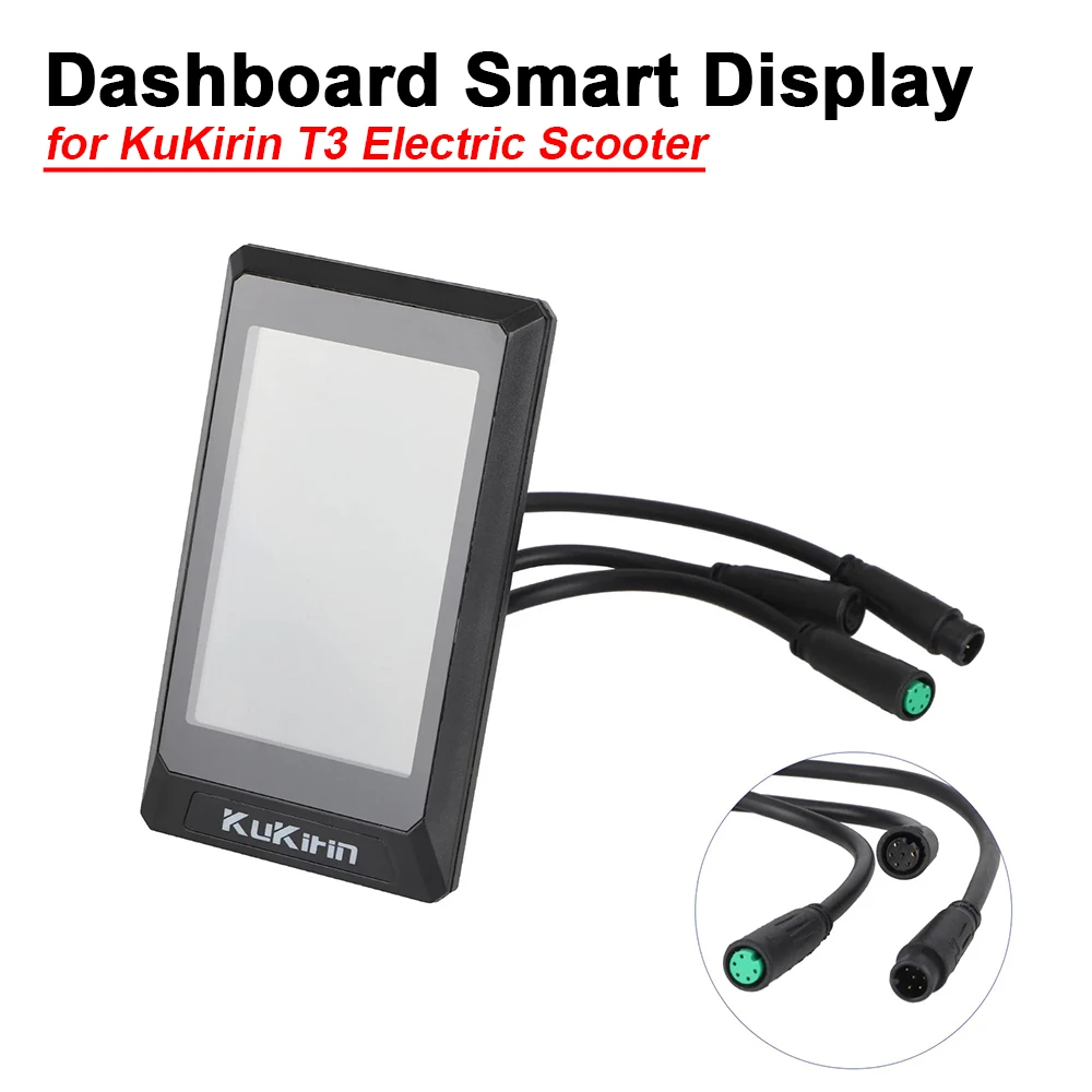Multi-function Color Smart Touchscreen Dashboard with Real-time Data for KuKirin T3 Electric Scooter Spare Part