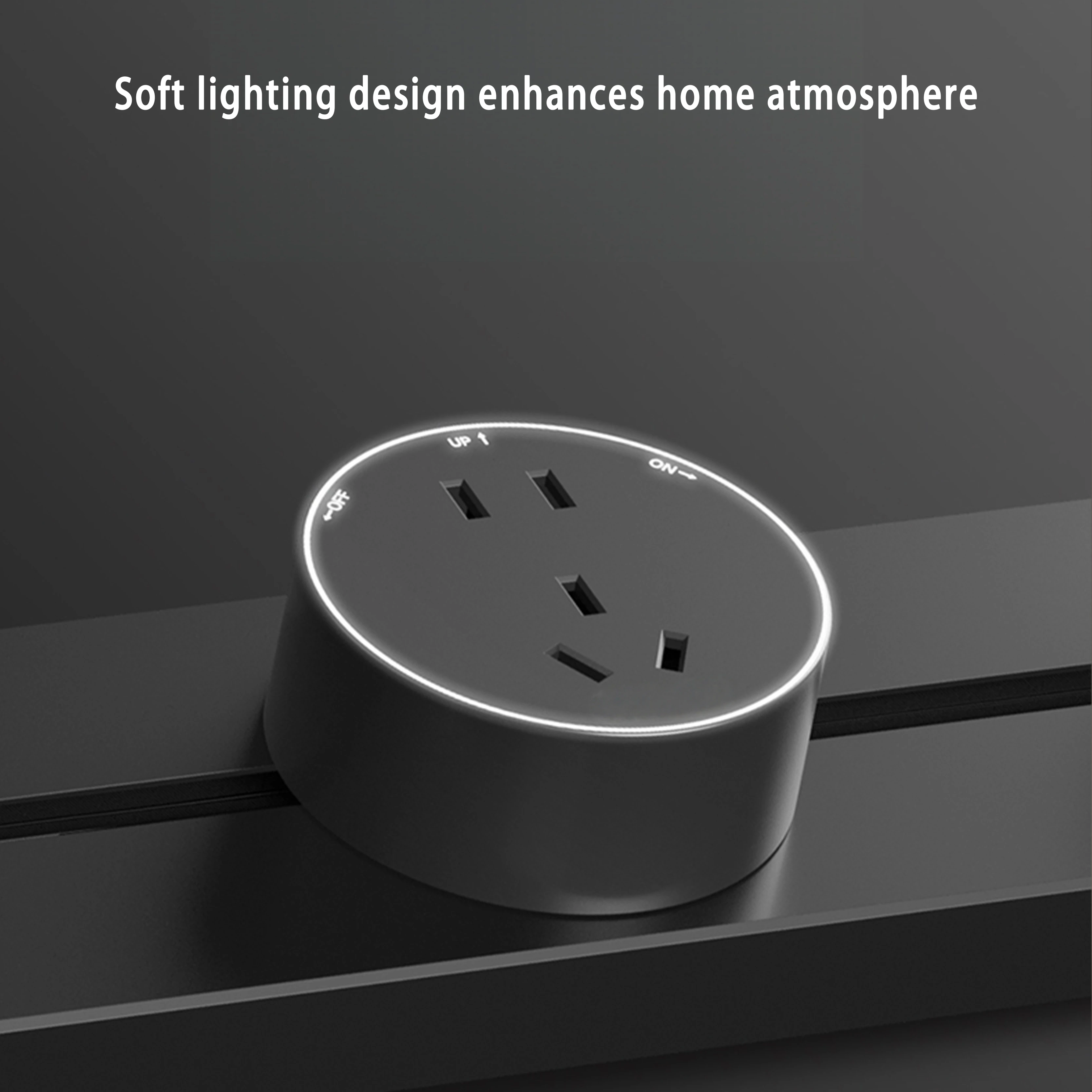 Modern Luxury 5m Cable Aluminum Alloy Tabletop Universal Outlets 32A/15A Rated Current 2 USB Output UK EU US AU Adapters for IT