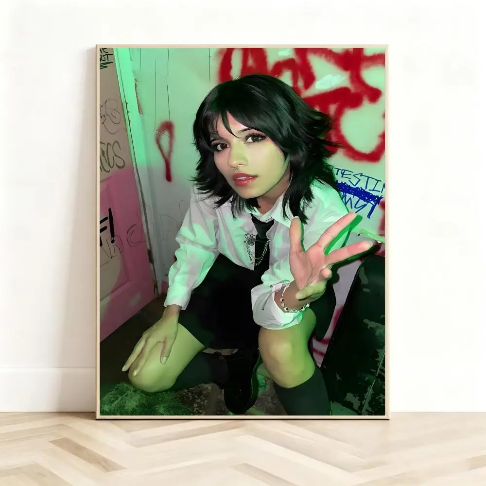 Edgy Character-Ip V-Violent Vira Poster Classic Self-Adhesive PP Wall Sticker for Living Room Bar Decor Gift