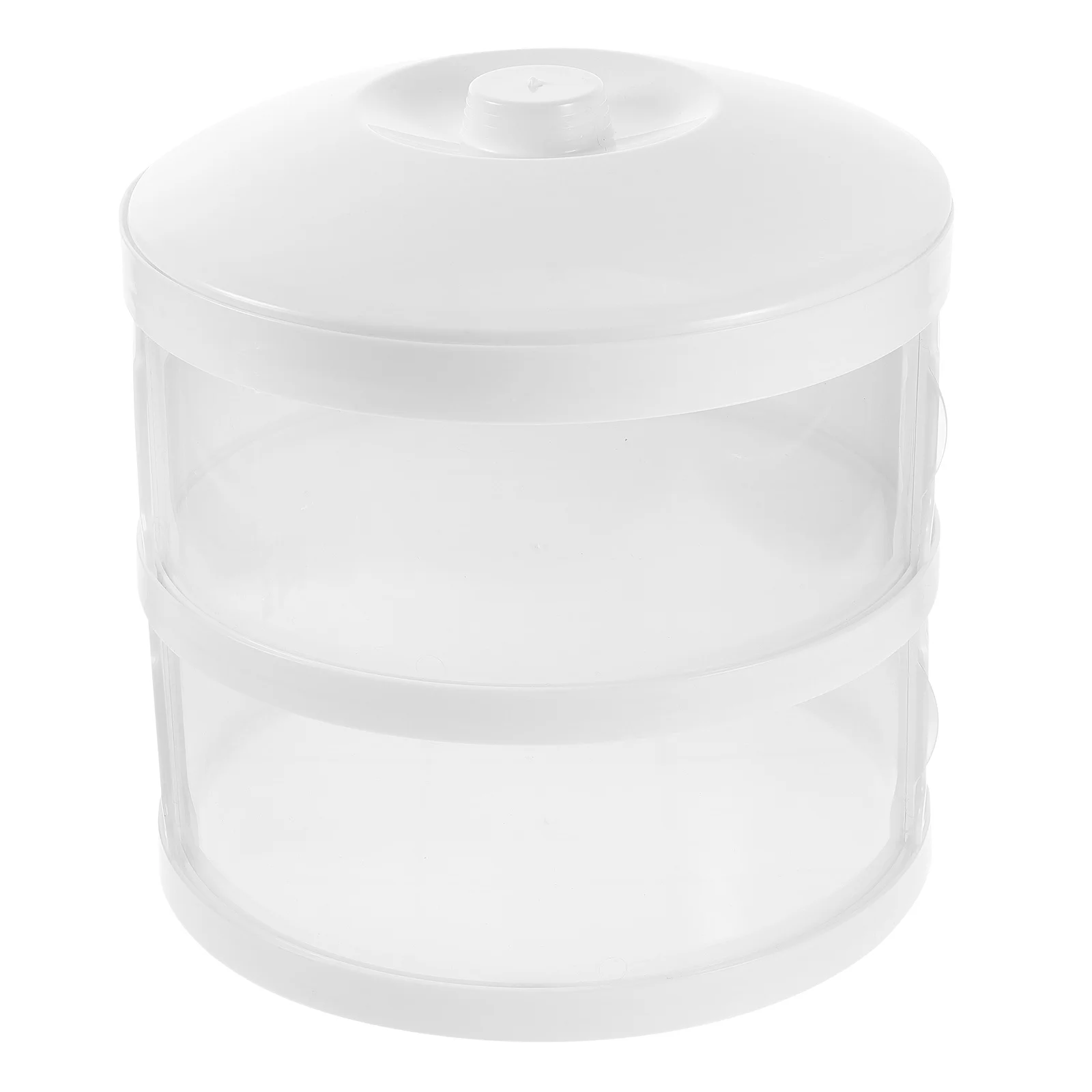 1Pcs Multilayer Dish Cover High-Quality Material Independent Sliding Door Design Keep Food Fresh Transparent Easy Find