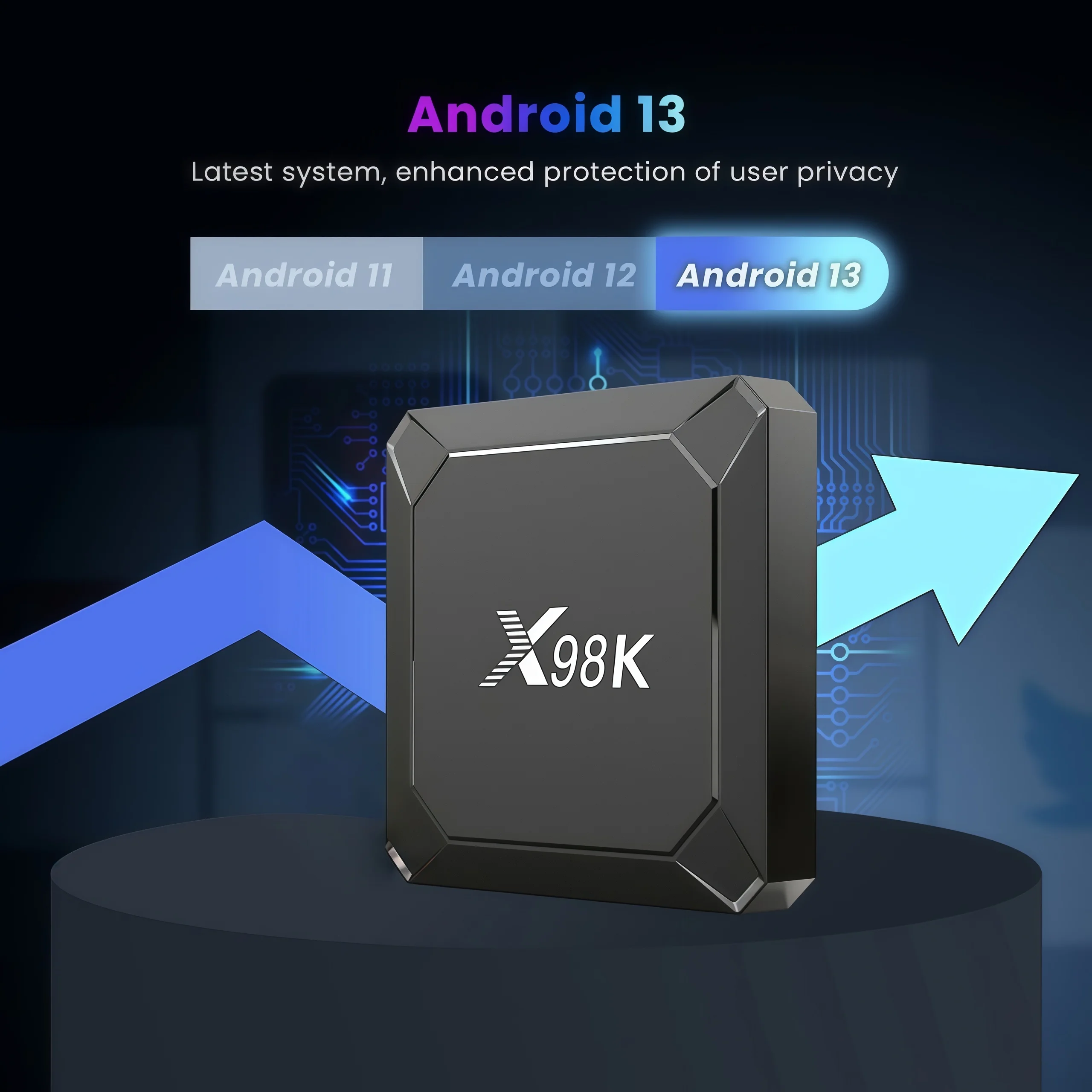 TV Box X98K con Android 13, RK - Home Cinema Quad reseña y precio