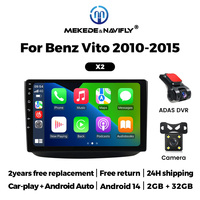 MEKEDE 10'' Android Car Radio 2 Din Stereo For Mercedes-Benz Vito 2011-2015 Car Multimedia Player Navi GPS Andriod Auto CarPlay