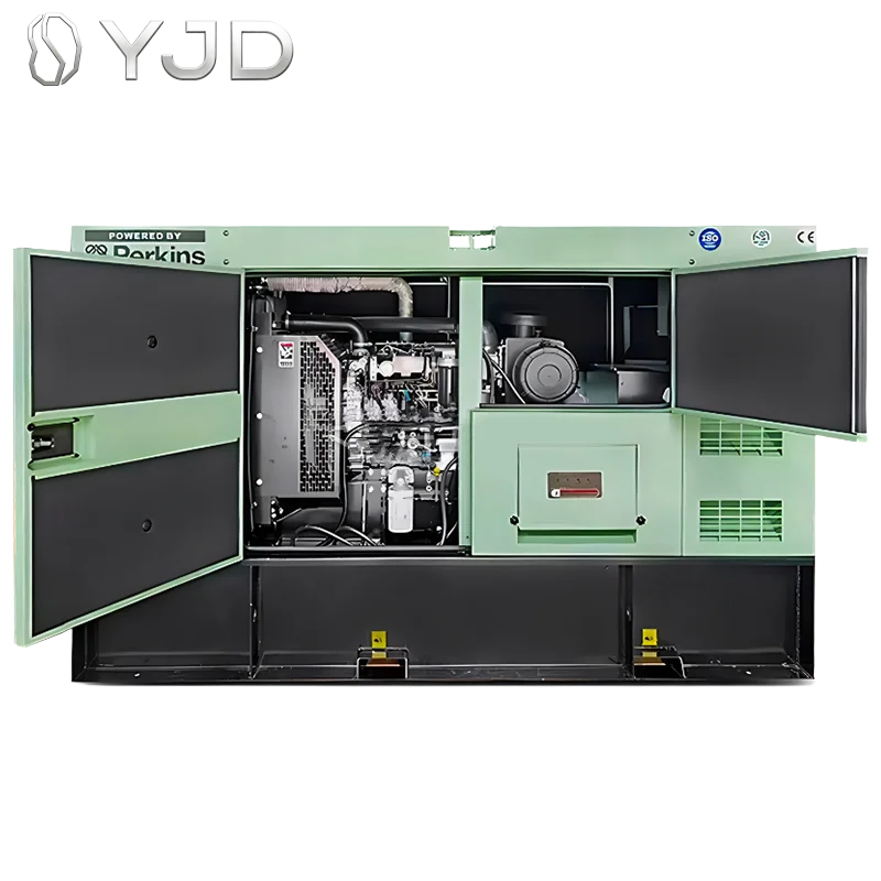 Super Silent Auto Start Generator 150KVA 120KW Water Cooled with Perkin 1106A-70TAG2 Engine and Stam-ford UCI274F14 Soundproof