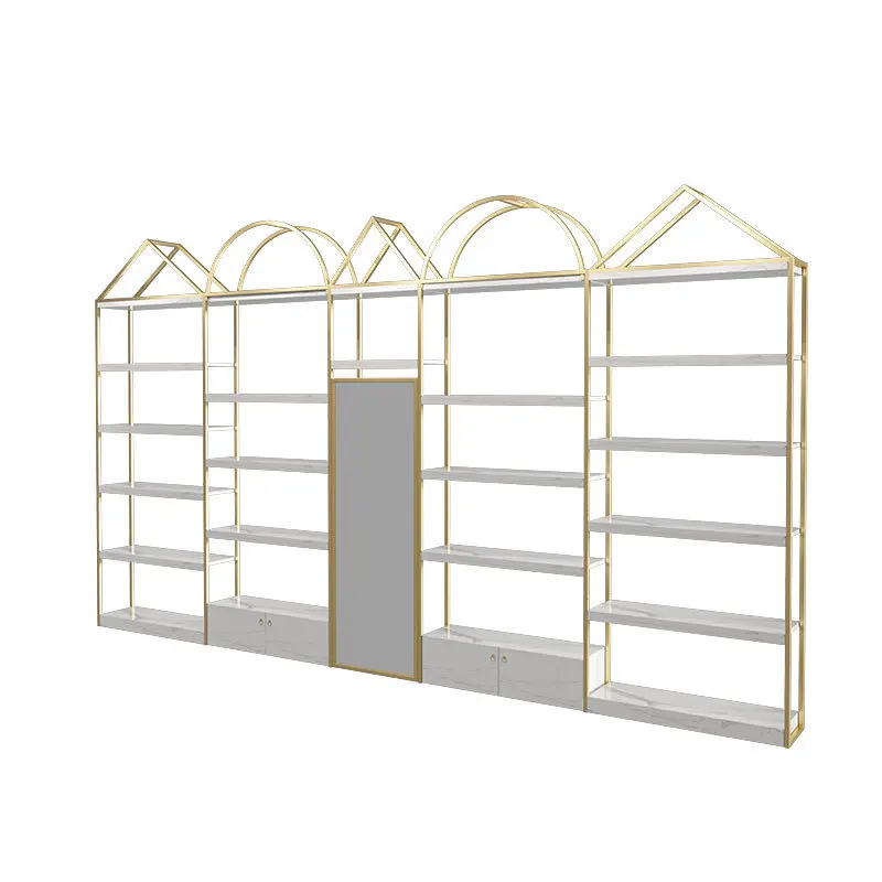 

Children's shoe stores can bring mirrors to live stream floor-to-ceiling innovation showcases, bags, display racks, shoe stores