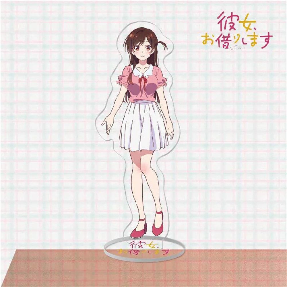 15cm Charm Anime Rent A Girlfriend Acrylic Stand Model Cosplay Characters Ornament Accesorios Goods Collection Christmas Gifts