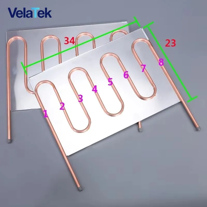 Refrigerator Evaporator Plate, Liquid Cold Plates, Refrigeration Cooling Cold Plate Replacement Parts