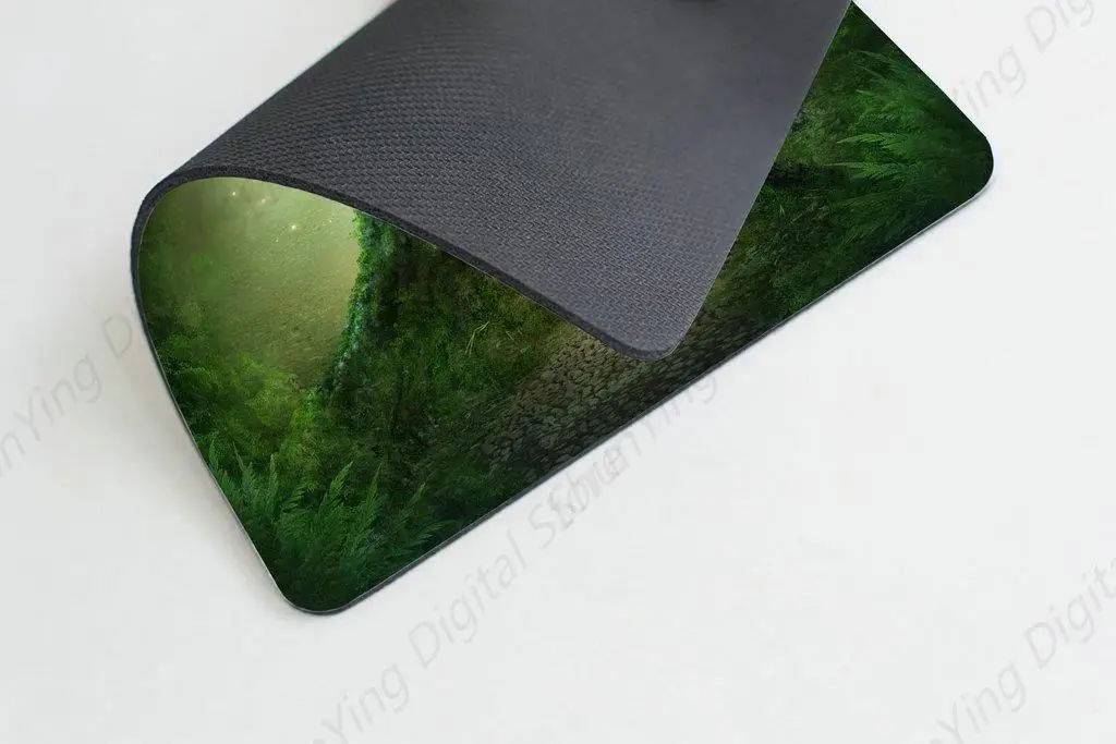 Dreamy Tree House Mouse Pad Gaming pribadi dicetak cocok untuk Laptop kantor permainan PC 25*30cm