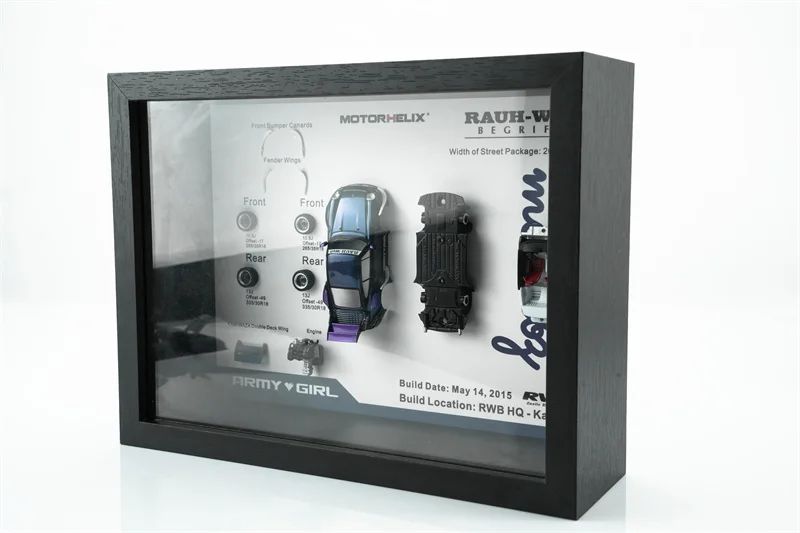 presale-motorhelix-1-64-display-frame-rwb964-army-girl-model-build-die-cast-car-model-miniature-gifts