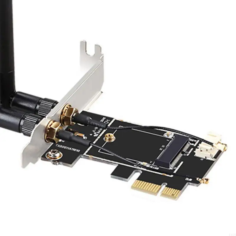 K43B PCIE-1X KE Key E Adapter Kartu Riser Untuk M.2 NGFF PCIE Wireless Card