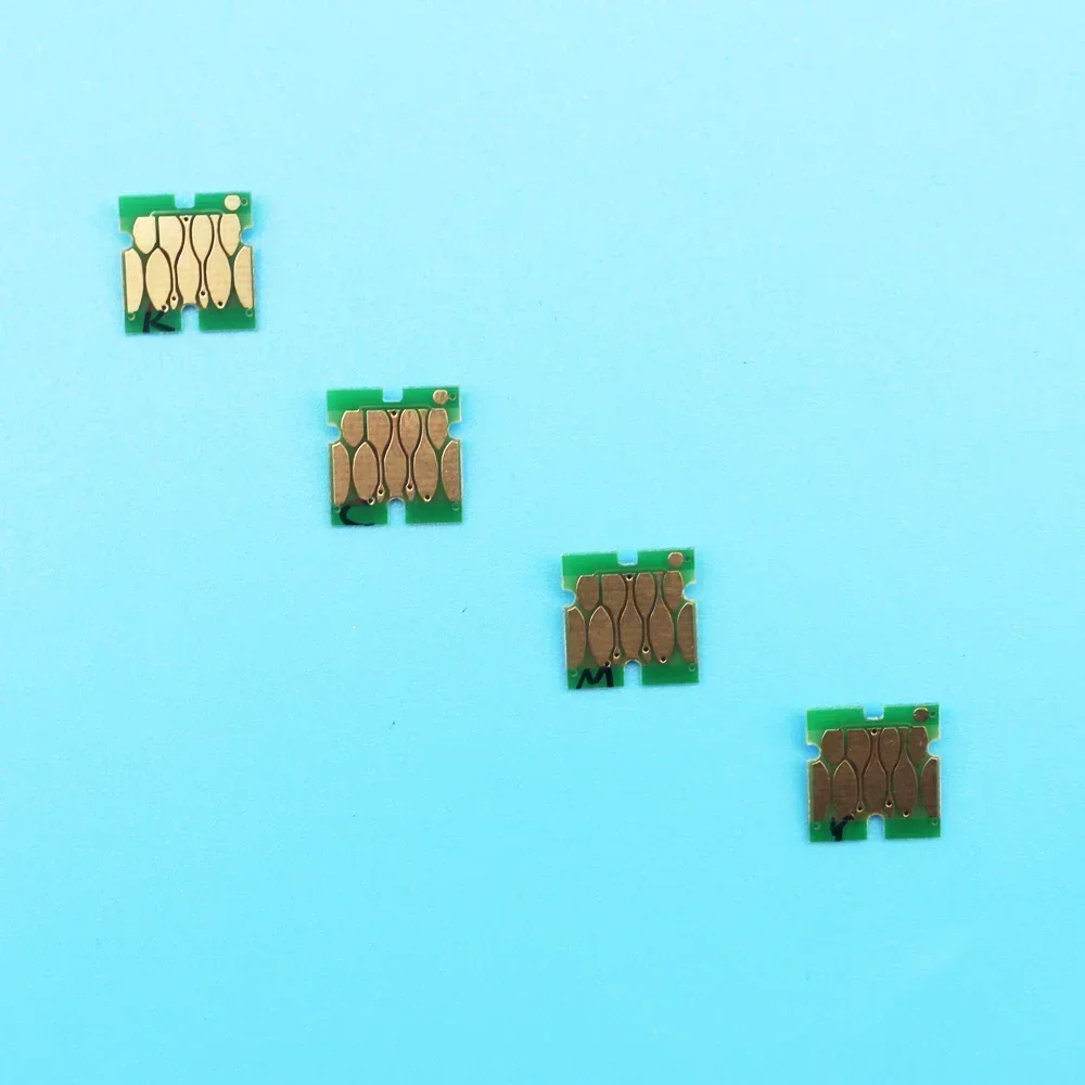 T46C8 T46C2 T46C3 T46C4 Series No.2 Printer Ink Cartridge One Time Chip for Epson SureColor F6370 F9470 F9470H T46C Ink Chips