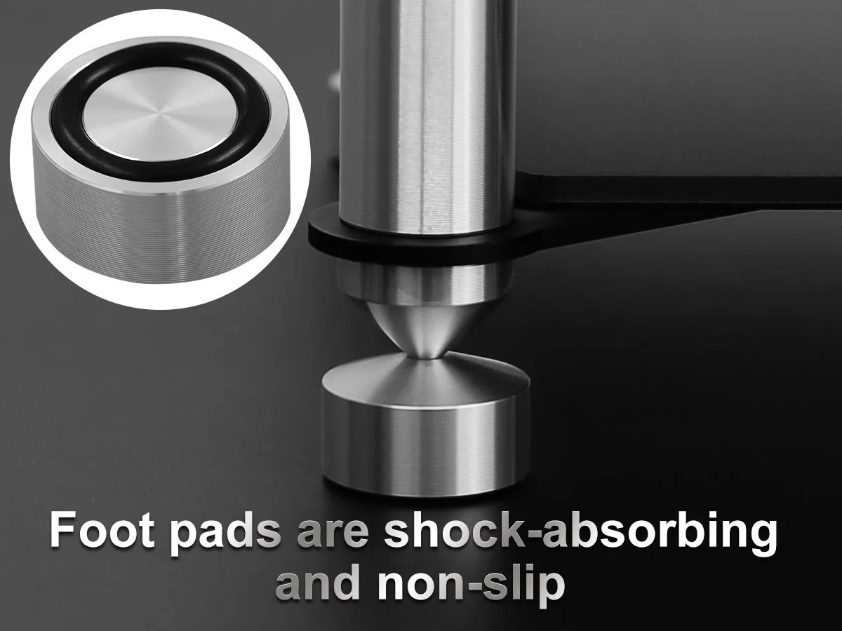 TOPPING SR2 Aluminum Rack Compatible with D90 series, LA90D，A90D, Pre90, EXT90, U90, LA90, DM7, DX7 Pro, DX7 Pro+, DX5, D30 Pro