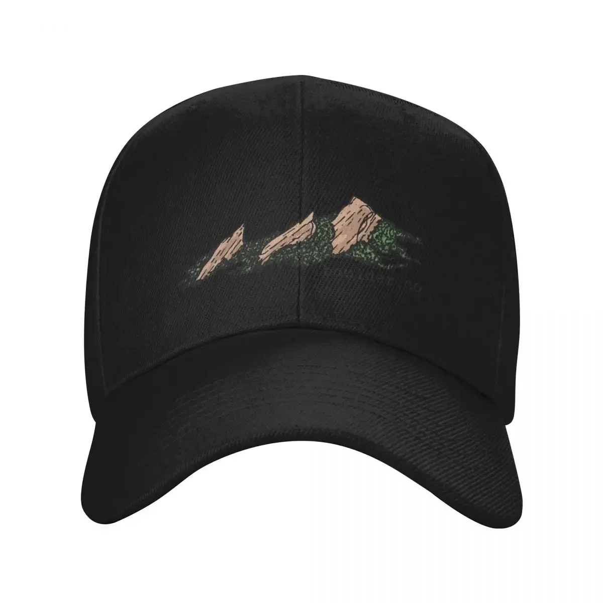 

Бейсбольная кепка Boulder Flatirons, пляжная шляпа, шляпа от солнца для детей, модная мужская и женская