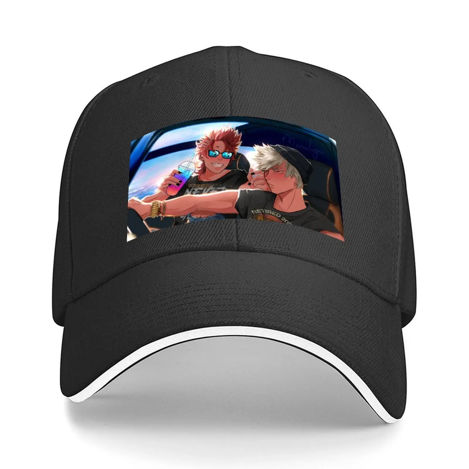 

summer road trip - Kiribaku Baseball Cap sailor cap for men Luxury Cap Hat Beach Male hat For Girls Men's