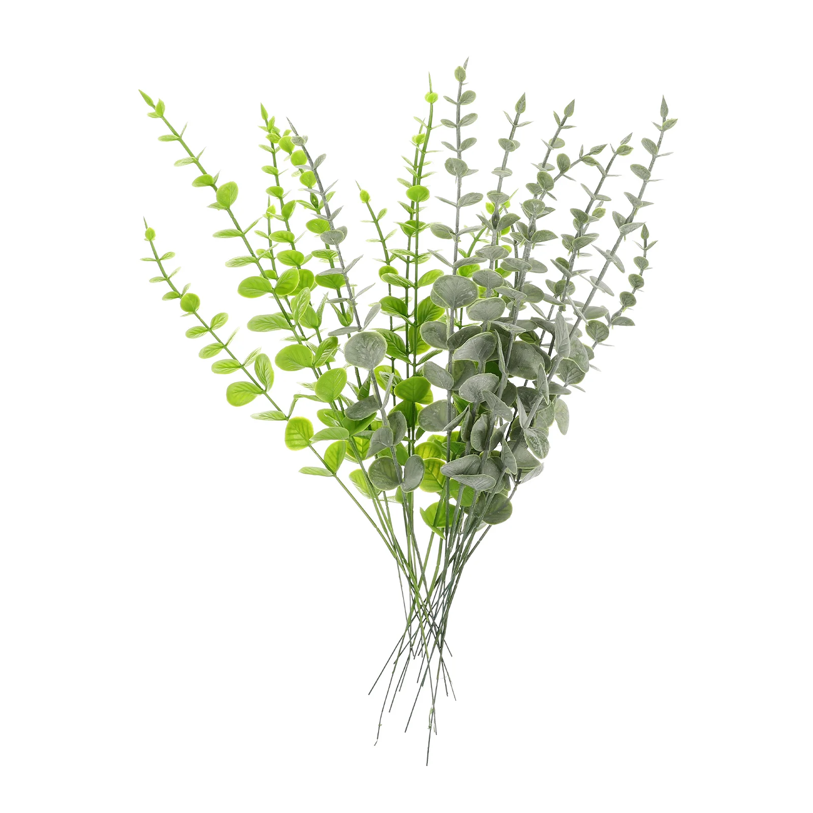 

20 Pcs Shower Flower Arrangement Eucalyptus for Decoration Fake Leaves Decorations Bouquet Greenery Bundle Simulation Leaf