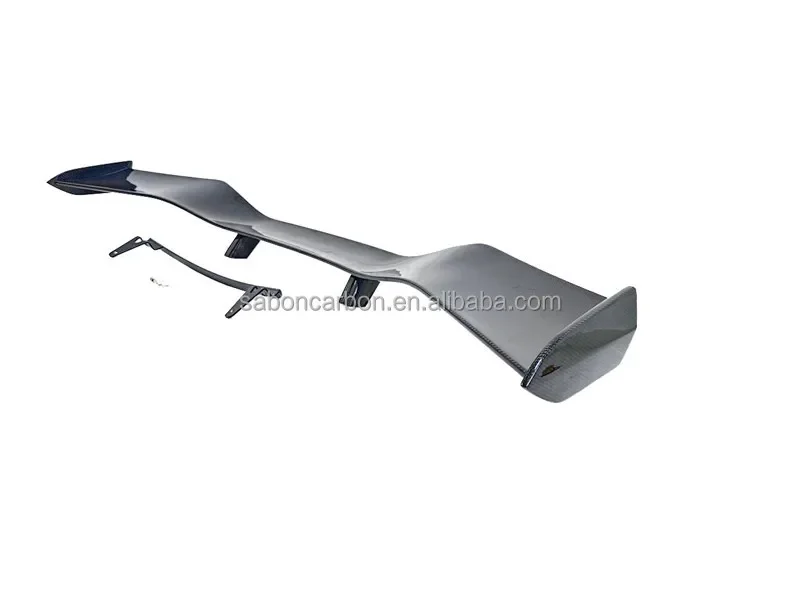 

For 2019-21 Corvette C8 Z07 NON-Z06 Z06 style Carbon Fiber Rear Spoiler High Wing