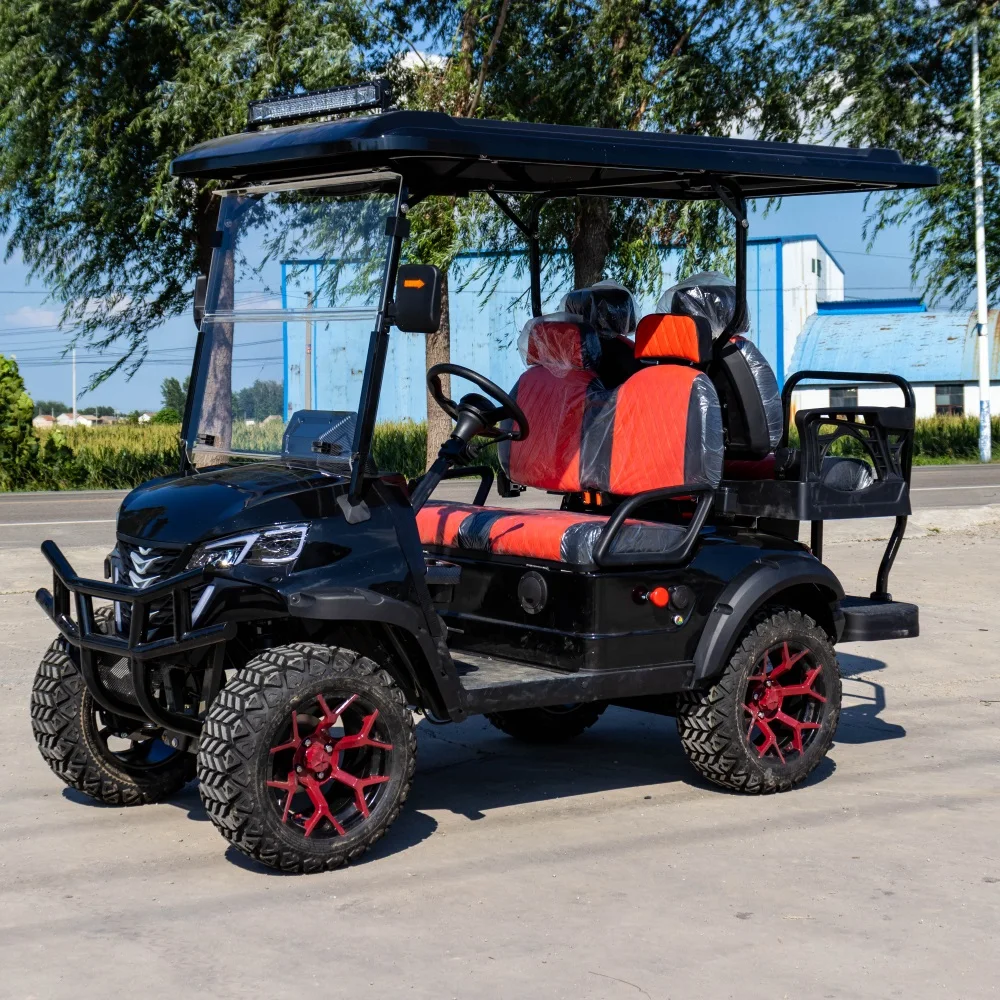 

60V 72V Lithium Battery Electric Golf Cart Lifted off Road Golf Carts Direct Supplier