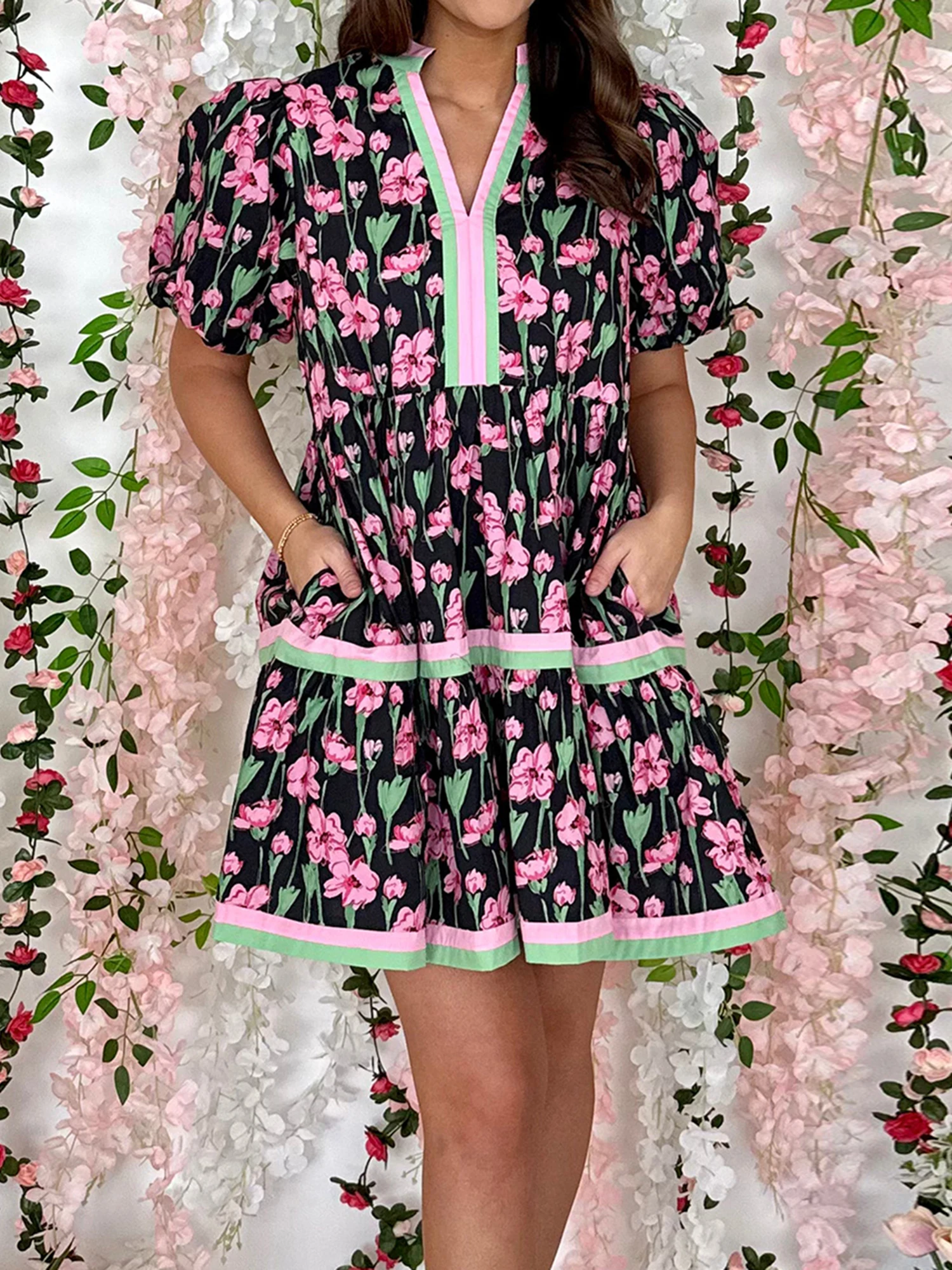 女性のオフショルダーマキシドレス長袖ソリッドカラーフリル裾ボヘミアンビーチパーティードレスエレガントなイブニングドレス