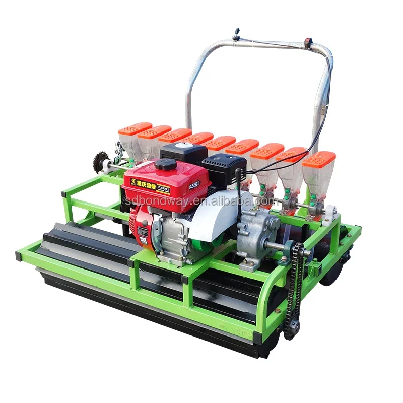 Small agricultural gasoline corn seeder and fertilizer Small particles seed vegetable planter,single particle seed seeders