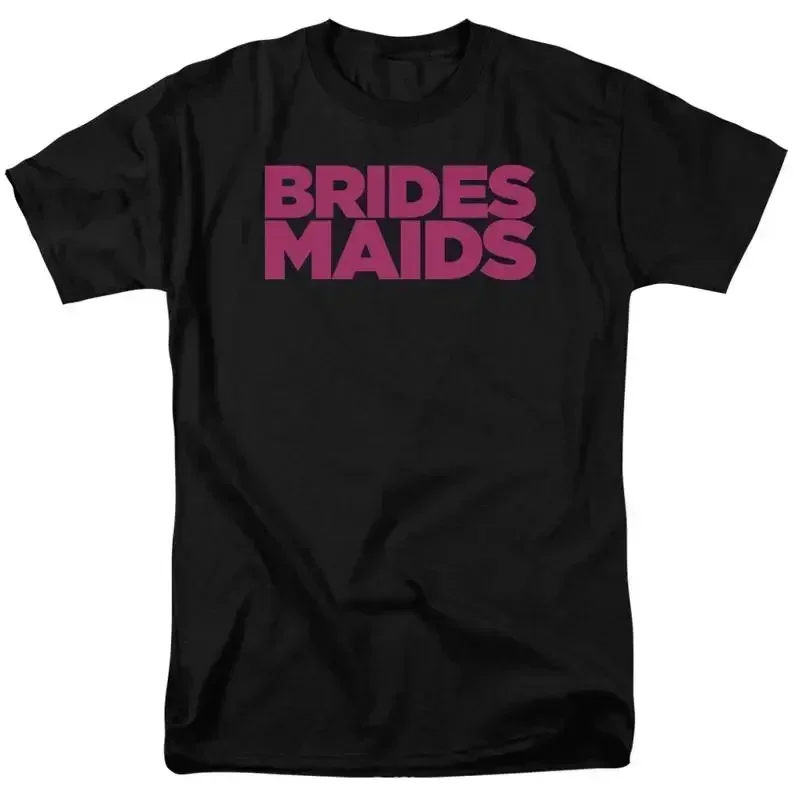 Bridesmaids Logo T Shirt Mens Licensed Wedding Movie Helen Megan Black