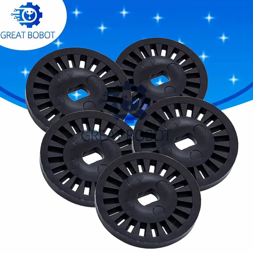 10PCS 20-Slot Coded Disc Encoder: for Arduino-Compatible Motor Speed Sensor for Robot Testing Projects