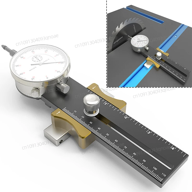 

Table saw Dial Gauge Corrector Aluminum Alloy For Saw Table Saw Blade Parallelism Correction Woodworking Tool