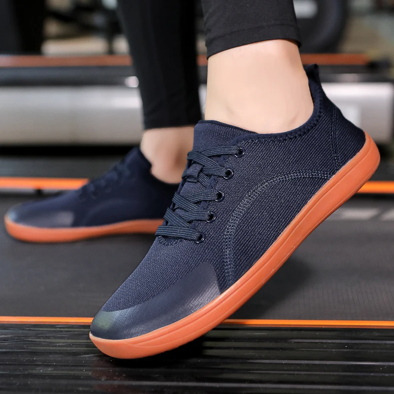 

Wide Toe Barefoot Shoes Mens Womens Minimalist Walking Sneakers Shoes | Zero Drop Sole | Breathable Mesh
