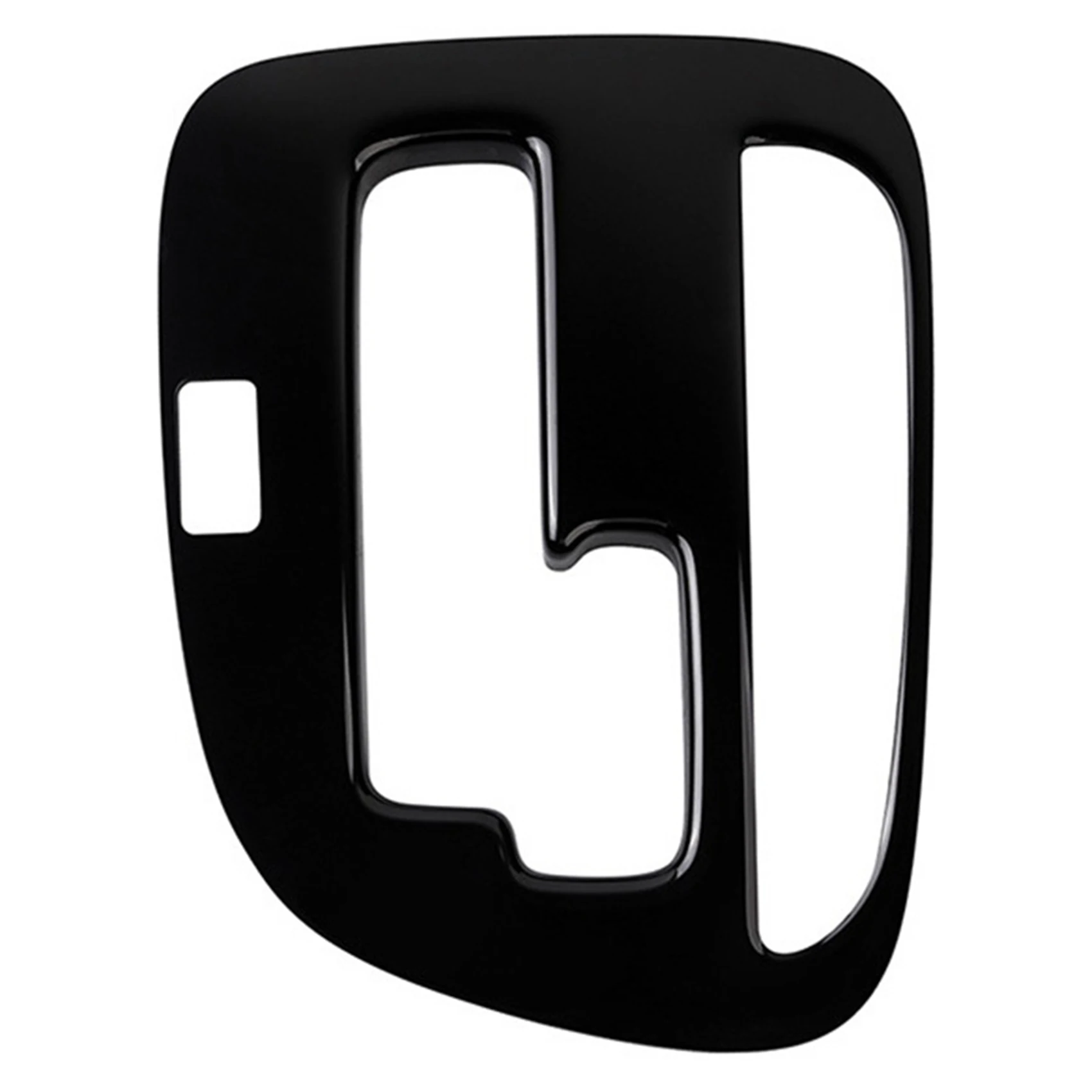 مقبض تغيير سرعات مركزي أسود للسيارة ، ديكور إطار اللوحة ، ملحقات غطاء لتويوتا ياريس كروس