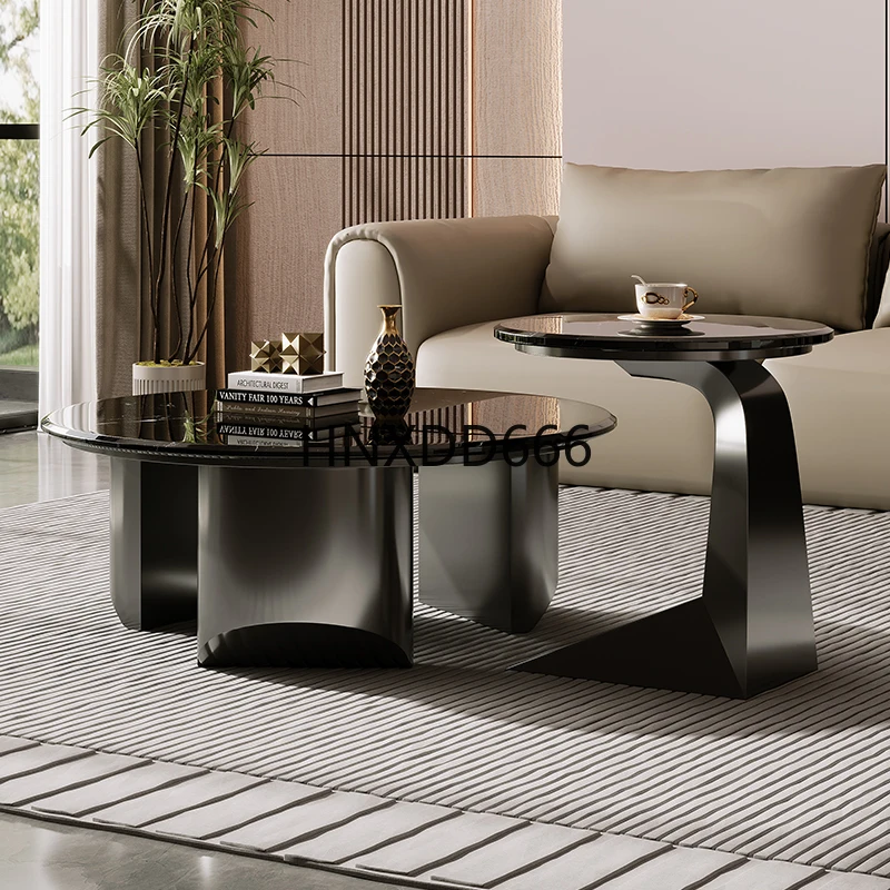 Imported natural marble coffee table