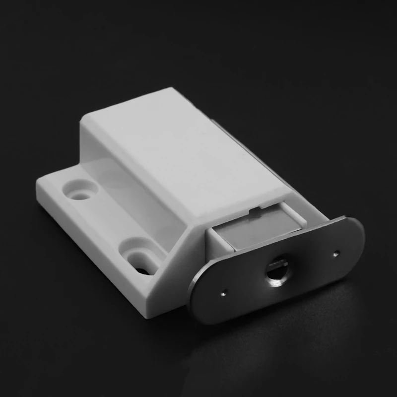 Top Deals 2X White Push To Open Magnetic Door Drawer Cabinet Catch Touch Latch