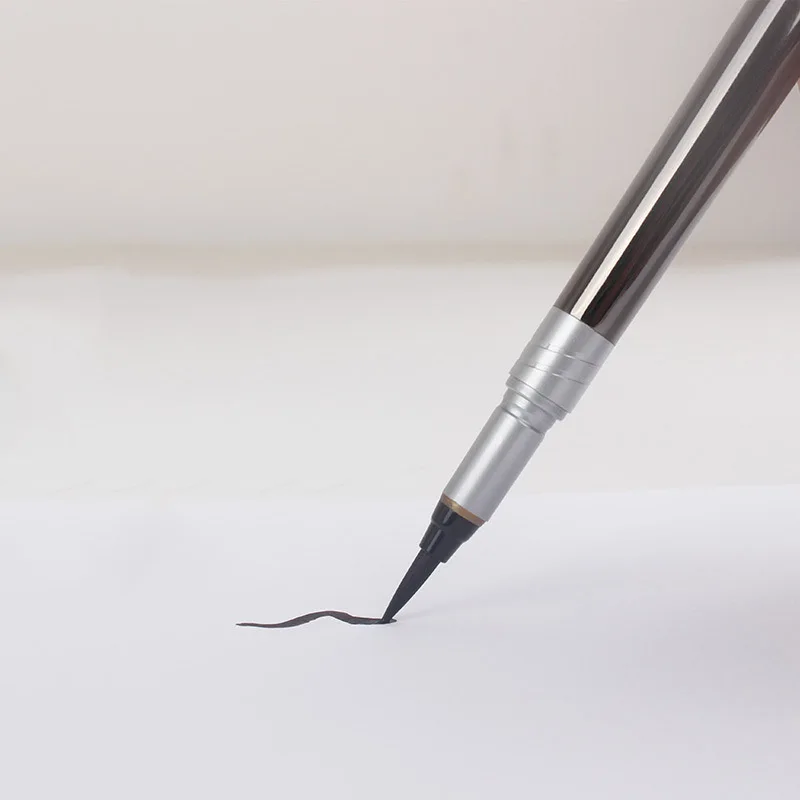 1 pcs Calligraphy pen brush pen new portable soft tap water pen can small Regular script by small fluff with ink Watercolor pen