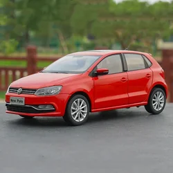 1: 18 Scale 2016 New POLO Alloy Car Model Die cast Metal Vehicles Children's toys Simulation Model Car Collection Ornaments Gift