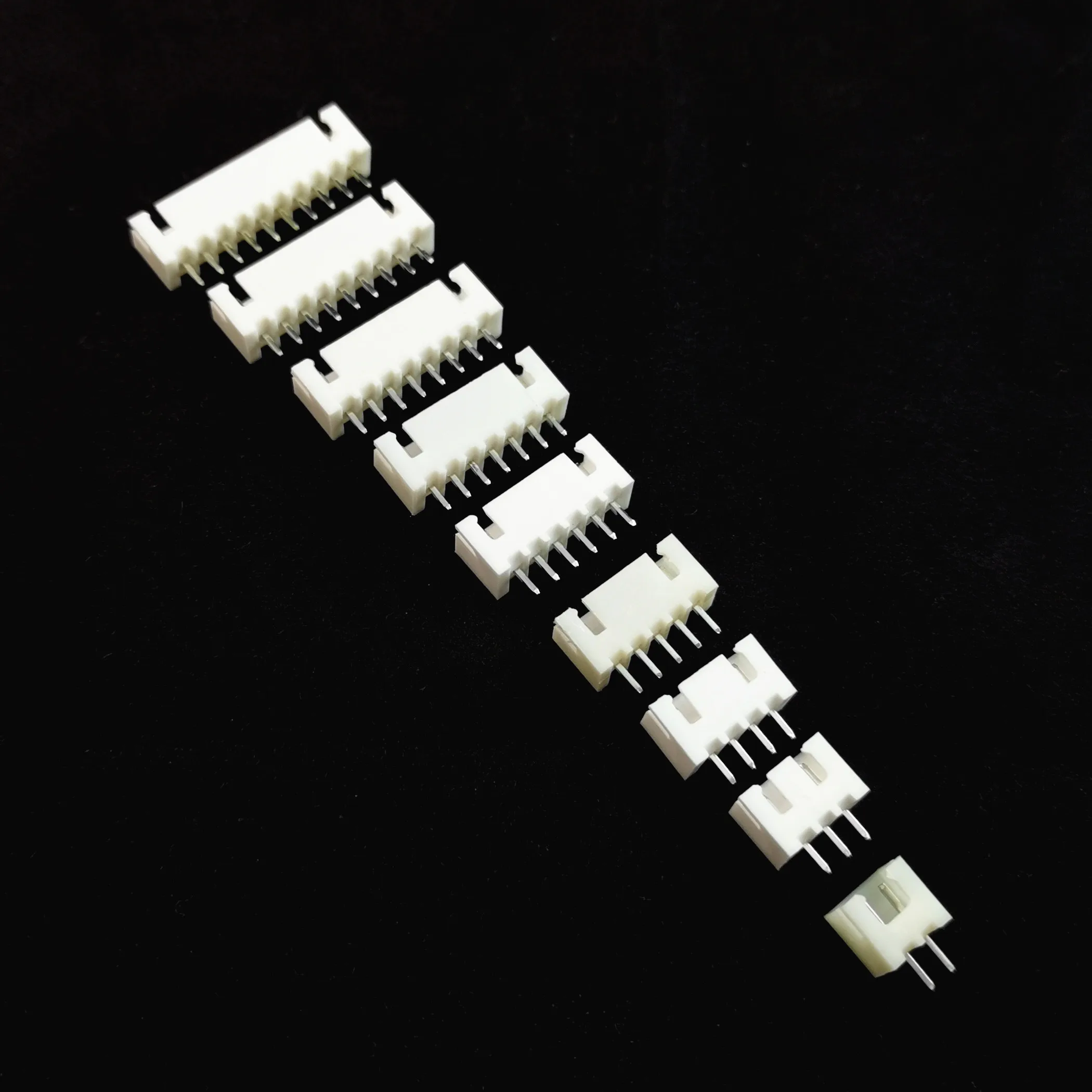 

XH2.54 Header Connector Straight Pin Curved needle 2P 3P 4P 5P 6Pin 8P 10P 12P 2.54mm Pitch XH For PCB