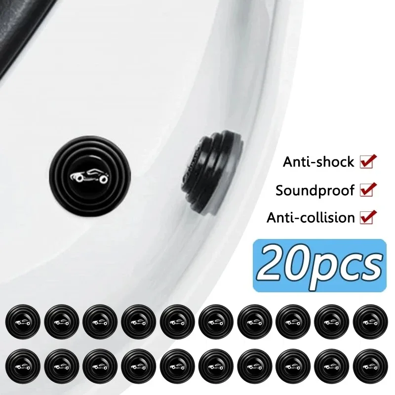 Silicone By Protector Stickers Buffer Gasket Accessory Car By Pads Shock-Absorbing and Silent Mat Anti-collision
