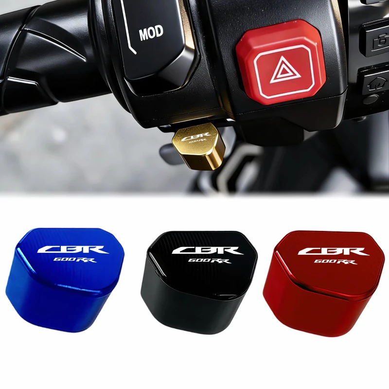 

CNC For Honda CBR CBR600RR CBR600F CBR 600 Motorcycle turn signal switch button modification turn key cap Accessories