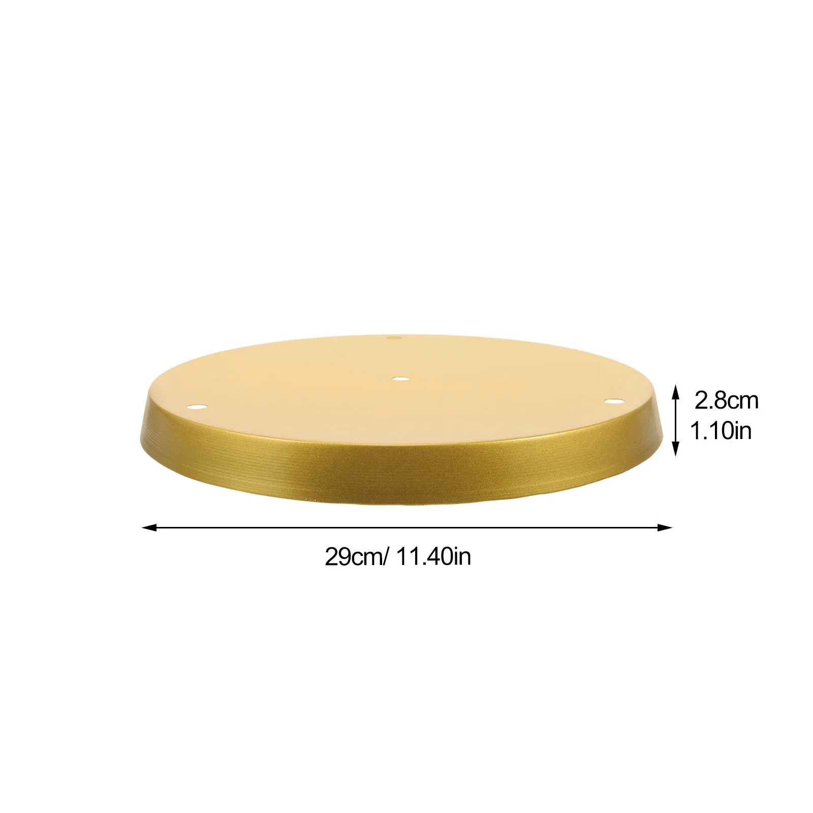 1 مجموعة 280 مللي متر غطاء السقف لوحة ل قلادة ضوء المظلة الثريا تصاعد قوس تركيبات أجزاء مصباح السقف لوحة #3