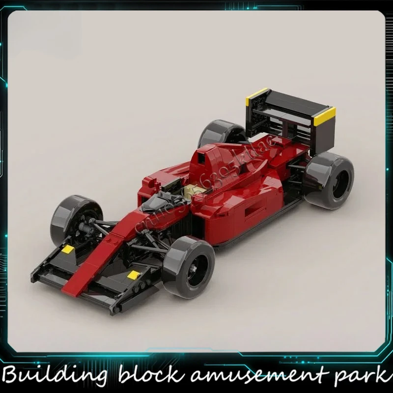 804PCS MOC Speed Competition Series 91 643 Racing Car Building Blocks Model DIY Creative Technology Bricks Toy Kid Festival Gift