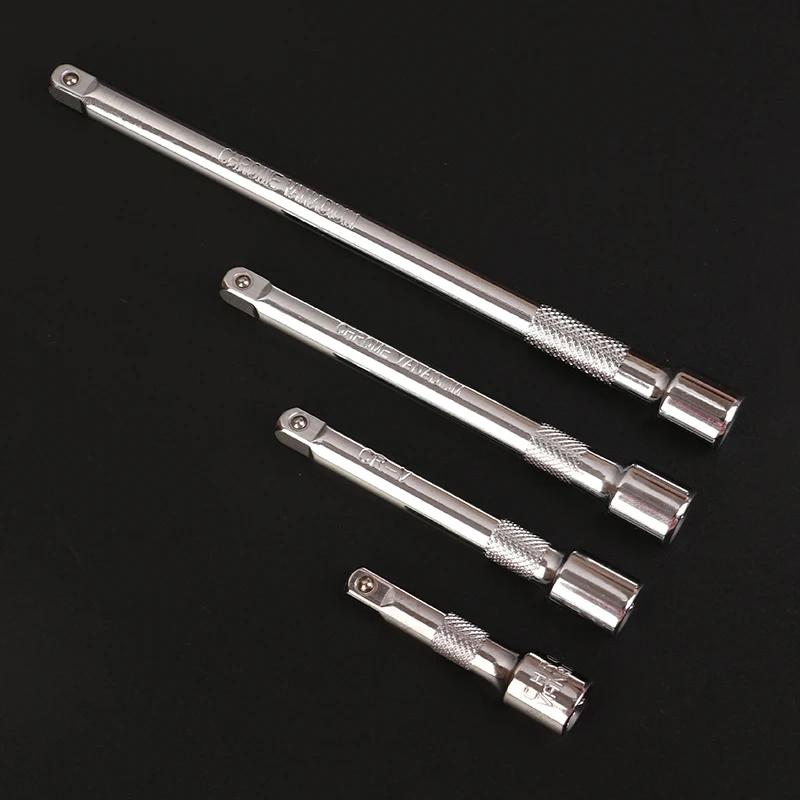 /KQM/Tool 50/75/100/150mm Long Extension Bar for 1/4 Sleeve Drive Ratchet Socket Extender Ratchet Wrench Quick Release Hand