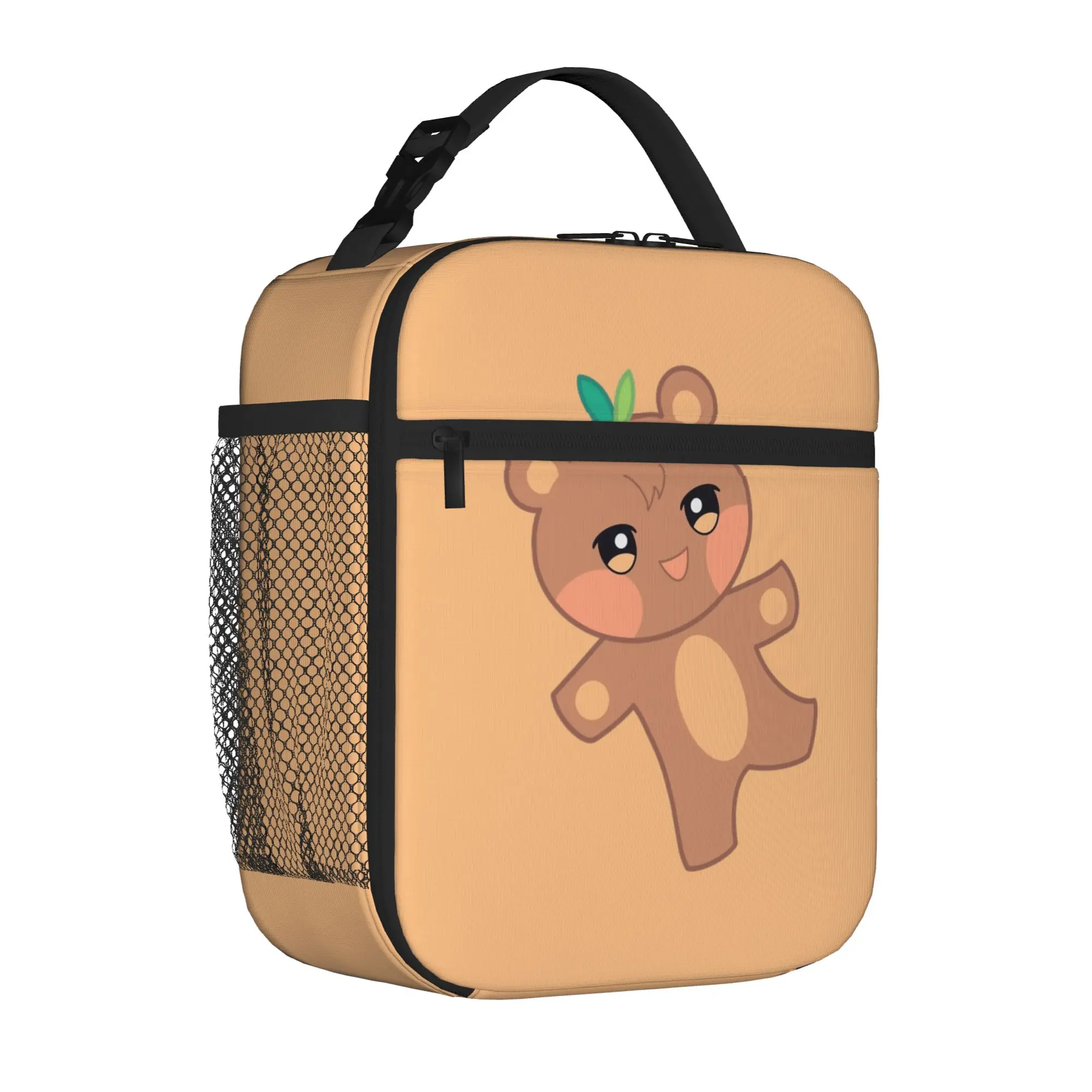 Kpop Boy Group A-Ateez Thermal Insulated Lunch Bags for Travel  Portable Bento Box Thermal Cooler Lunch Boxes