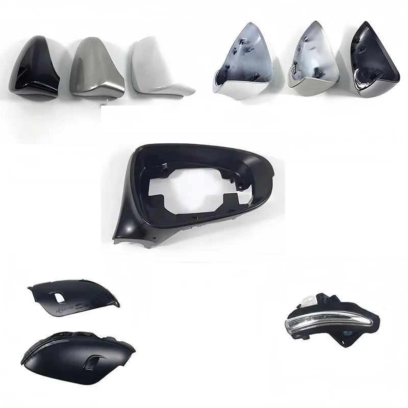

For Lexus ES200, ES250, ES300H, ES350, IS350, IS250, CT200H Tampa do espelho lateral da porta da asa, quadro claro, Retrovisor