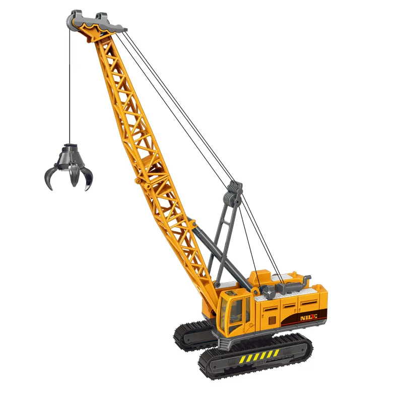 1:55 alloy engineering demolition machine model,simulation crane toy,children\'s engineering car gift toy,wholesale