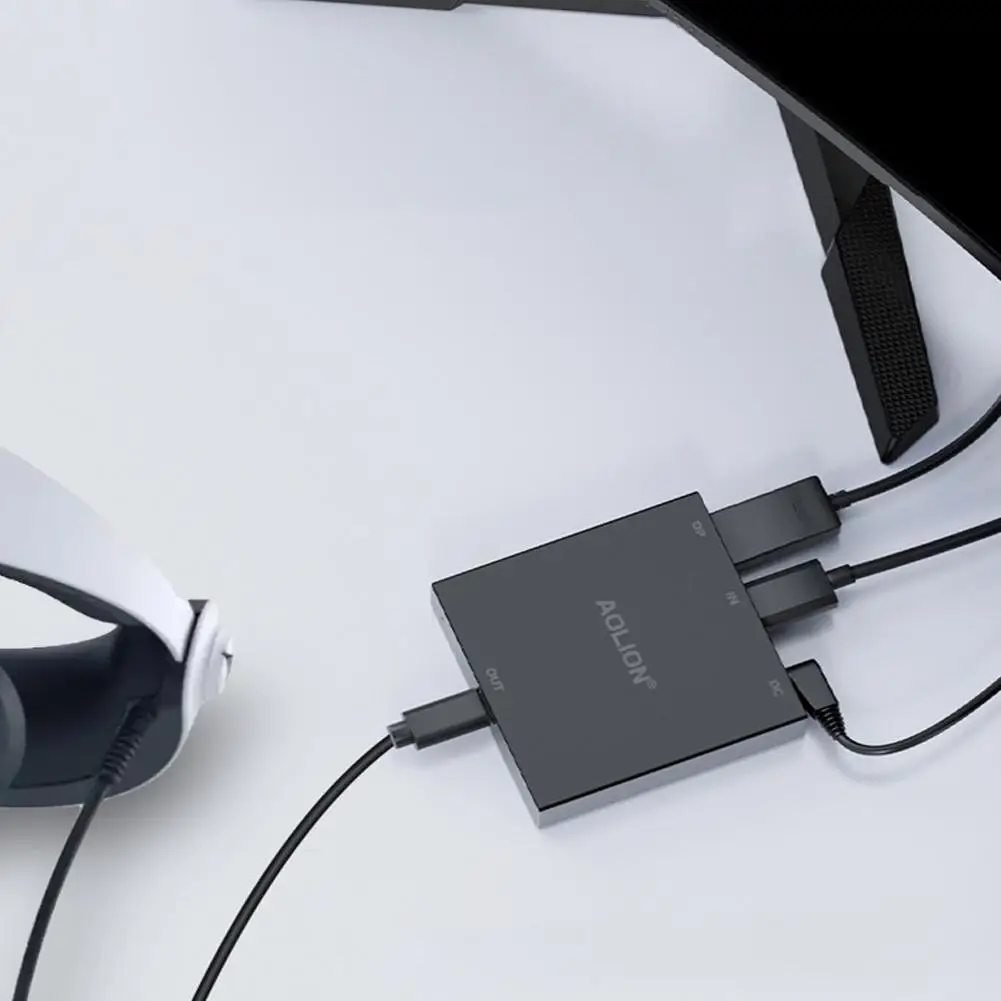 Aolion For PS VR2 PC Adapter Computer Adaptor For PS5 Console For Windows PC Converter Game Accessories B7S0