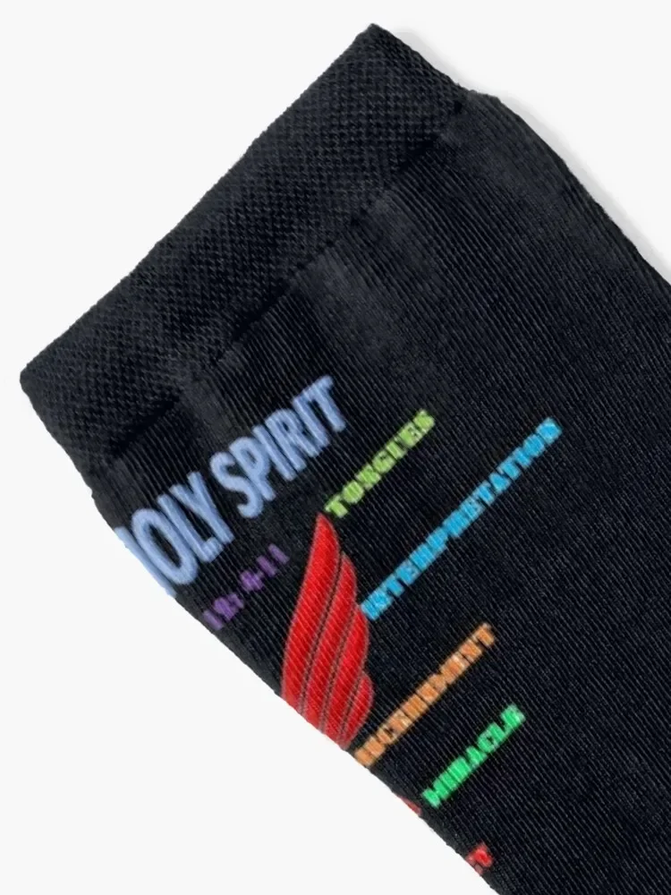 GIFTS OF THE HOLY SPIRIT Socks floor Sports Socks Men's Women's