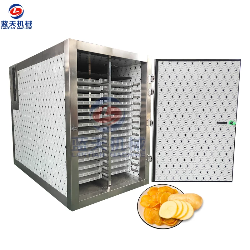 Automazione efficiente Konjac cipolla manioca patata dolce disidratante asciugatrice verdura cibo essiccazione processo attrezzature